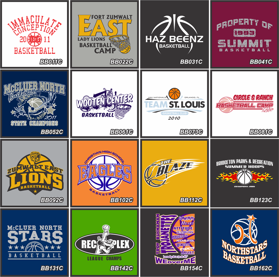 Basketball Uniform Logos 55